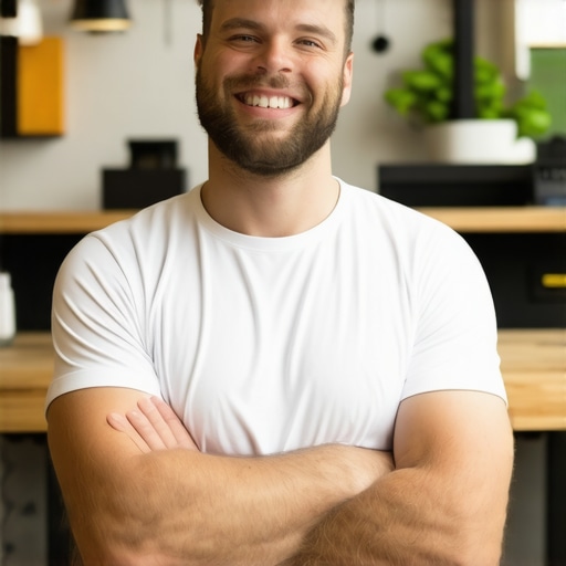 Richmond business owner working on Google My Business profile with community involvement