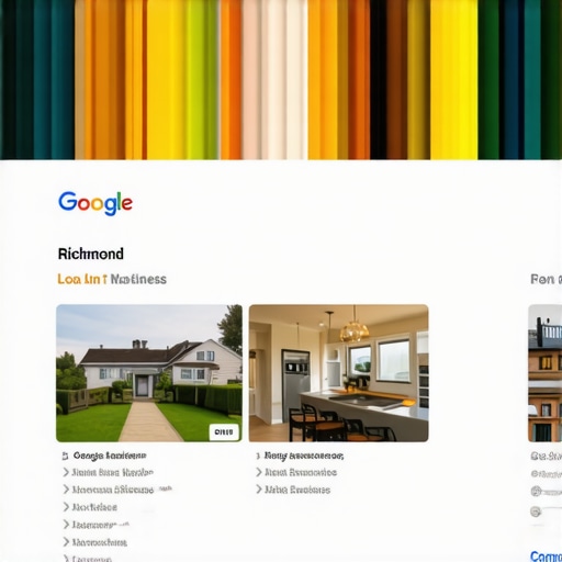 Richmond neighborhood GMB profile optimized with schema markup and local keywords
