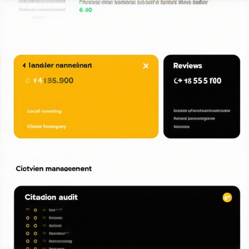 BrightLocal Dashboard for Local SEO Monitoring BrightLocal interface displaying local search rankings, reviews, and citations.