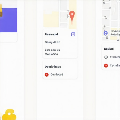 Business owner optimizing Google My Business profile in Richmond