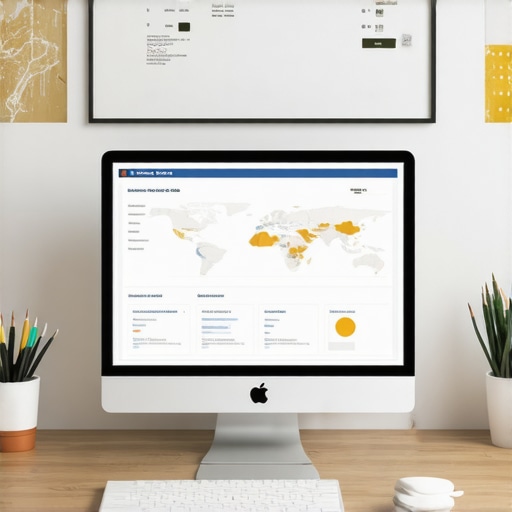 Effective SEO Tools Workspace Person managing local SEO dashboards on a computer, highlighting tools for Richmond SEO success.