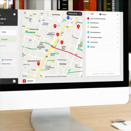 A person analyzing local SEO metrics for Richmond business on a computer