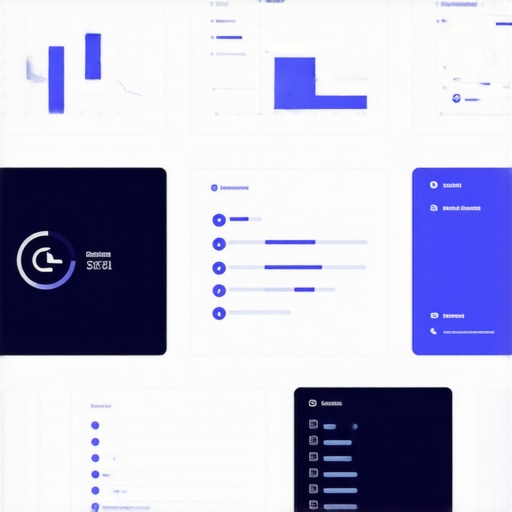 Laptop with SEO tools open, showing analytics and review dashboards for local SEO management.