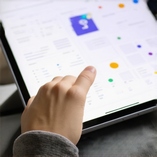 Person reviewing local SEO analytics for Richmond on a tablet with city view