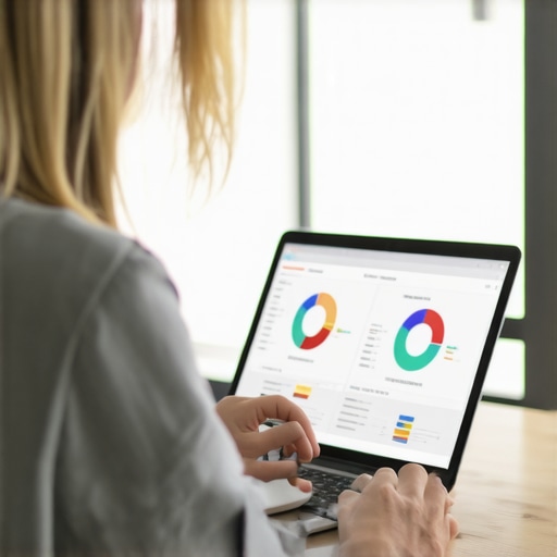 Business owner analyzing SEO reports for Richmond store