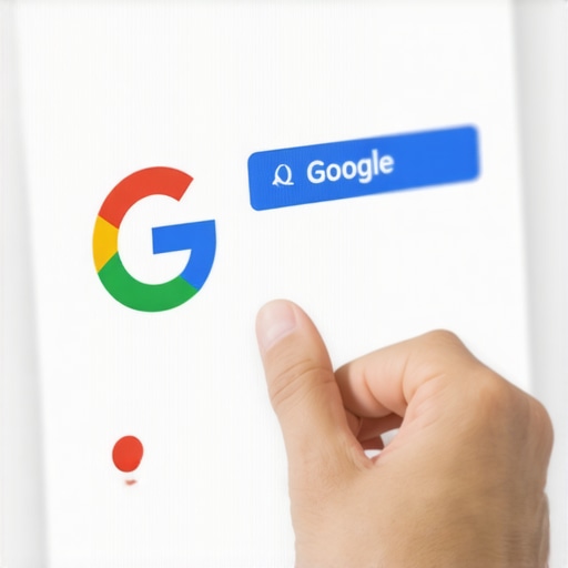 Business owner entering verification code into Google profile on a computer